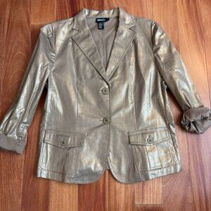 DKNY GOLD BLAZER